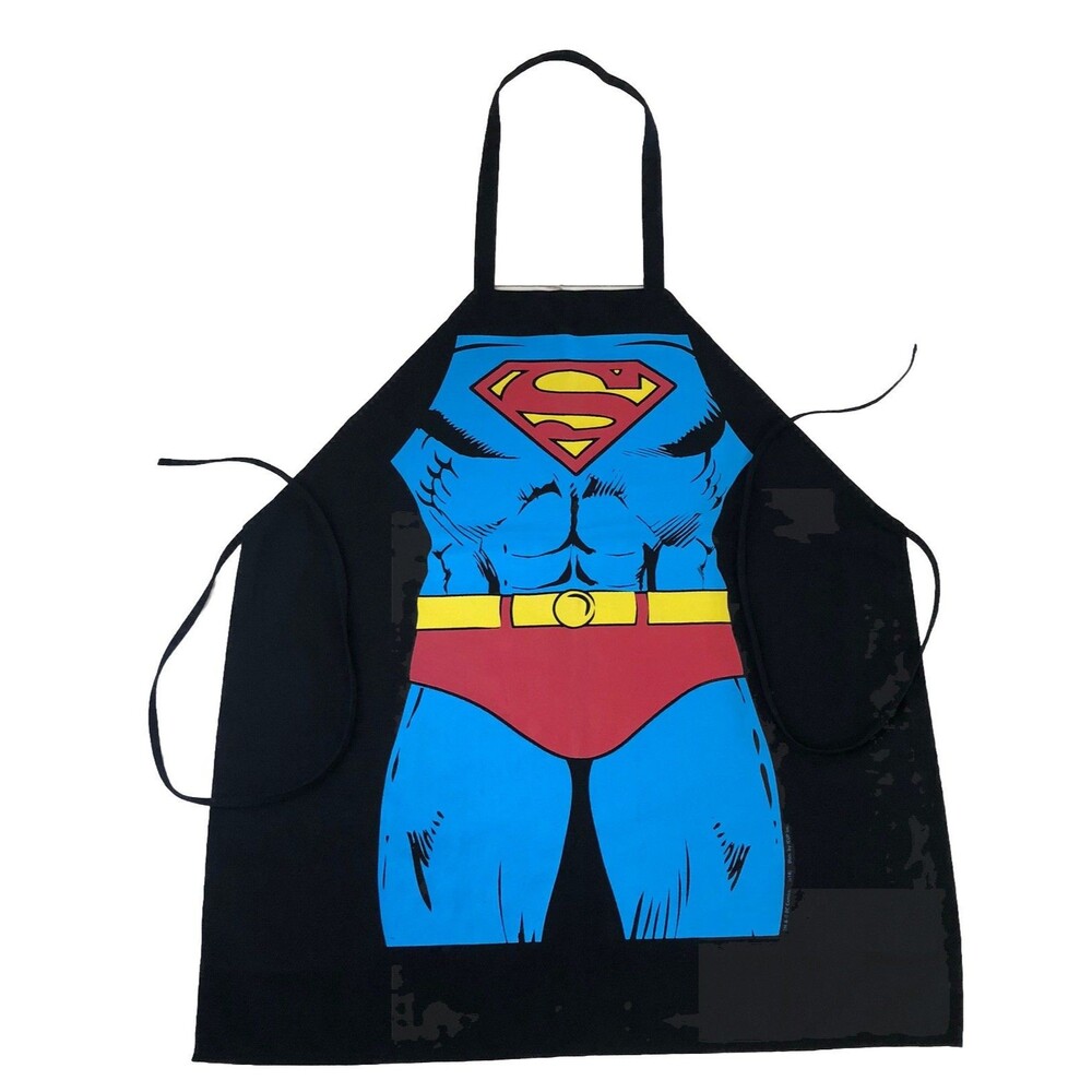 Superman novelty apron man of steel costume apron kitchen gear BBQ Apron
